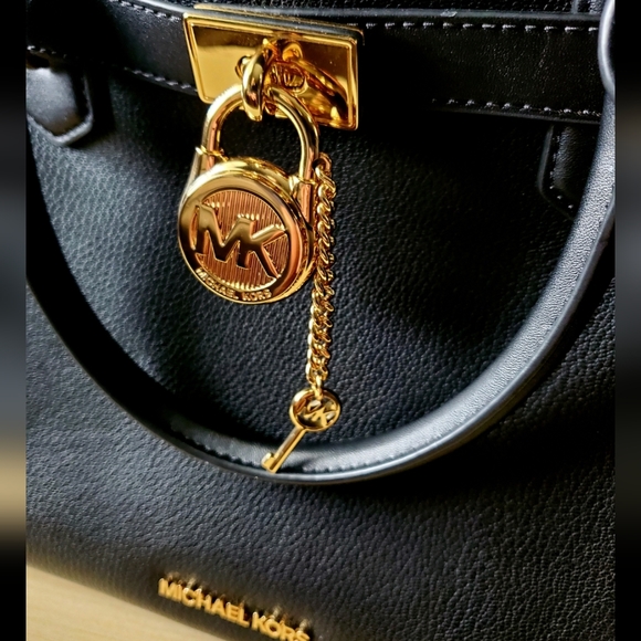 Michael Kors black leather satchel - Picture 2 of 10